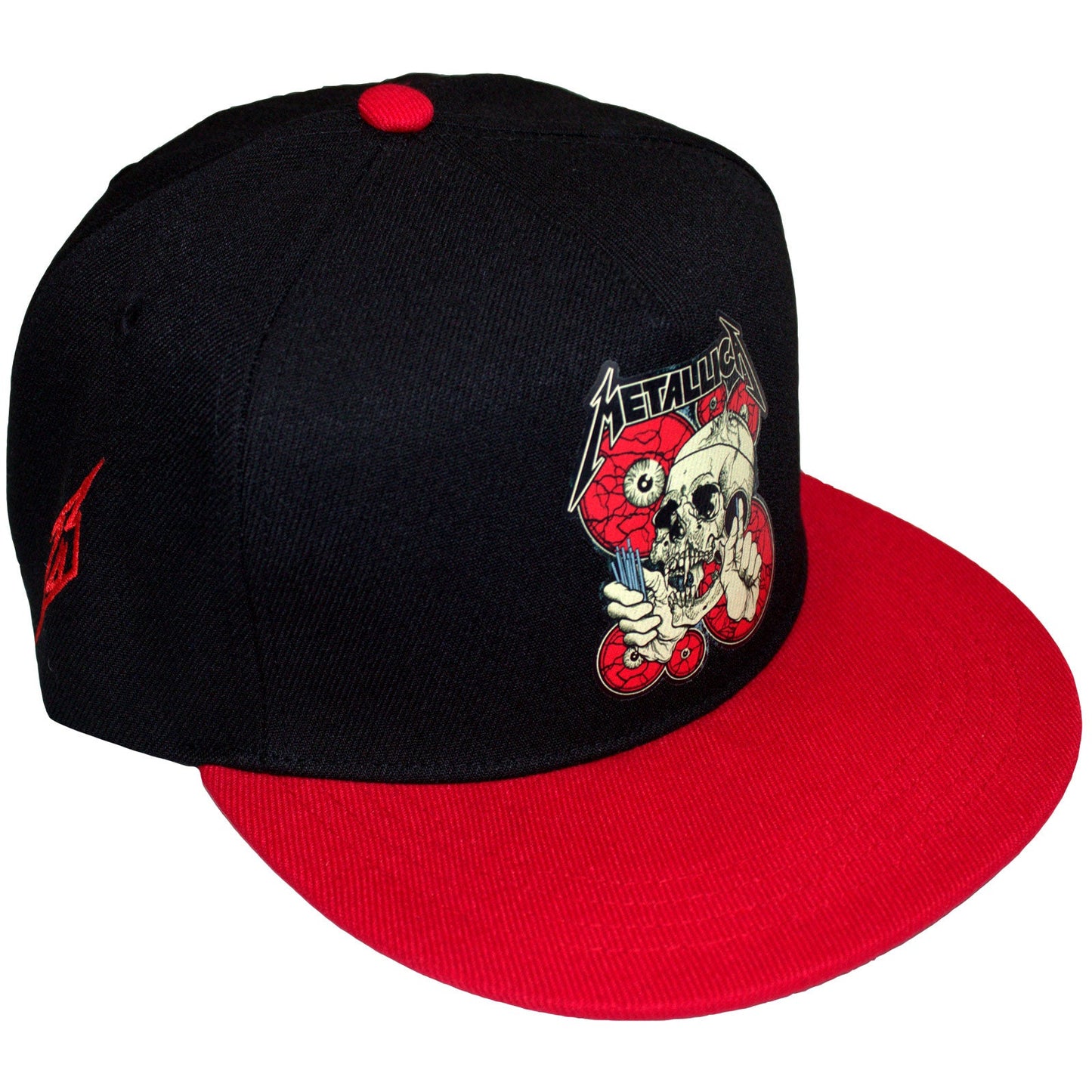 Metallica The Shortest Straw Red Eyes Hat