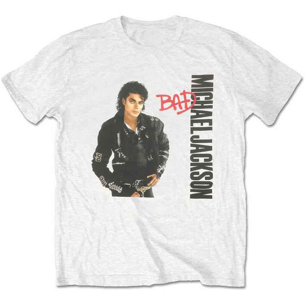 Michael Jackson Bad Mens T Shirt Officially Licensed