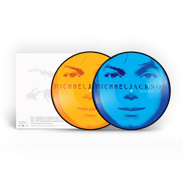 Michael Jackson Invincible (2x PICTURE DISC) Vinyl Record
