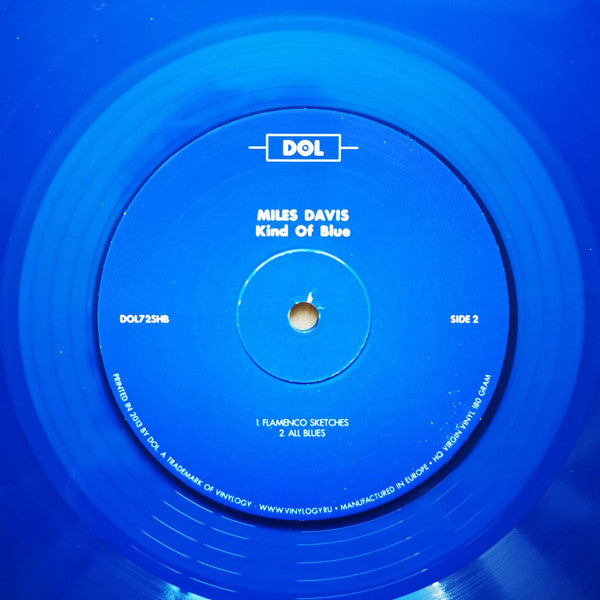 Miles Davis Kind Of Blue Vinyl Record