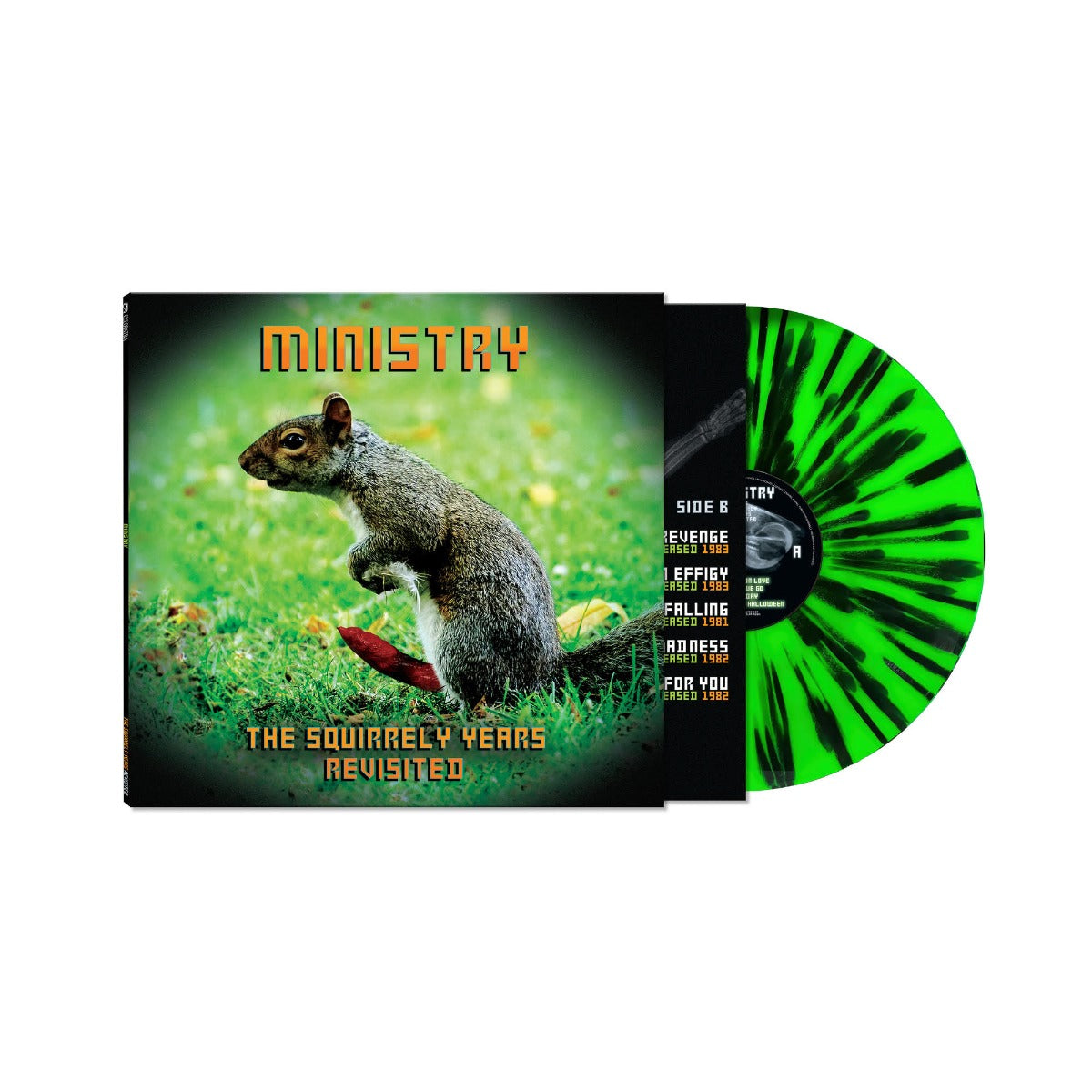 The Squirrely Years Revisited (Color Vinyl) (Green & Black Splatter) Vinyl Record