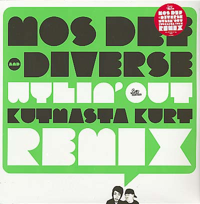 MOS DEF & DIVERSE - Wylin' Out (Kutmasta Kurt Remix) Vinyl Record