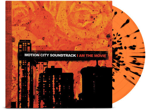 Motion City Soundtrack - I Am the Movie - Anniversary Edition - Tangerine w/ Black Splatter Vinyl Record