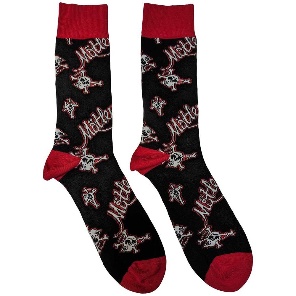 Motley Crue Feelgood Repeat Socks Officially Licensed