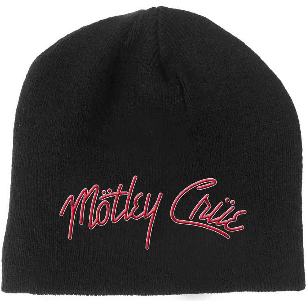 Motley Crue Logo Beanie Hat Officially Licensed