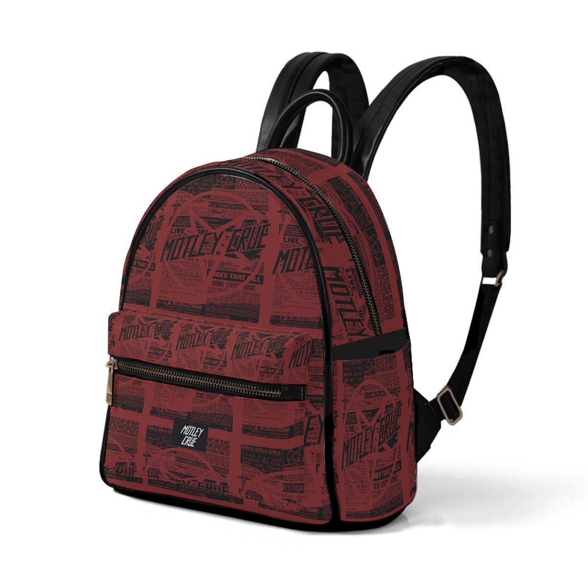 Motley Crue Mini Backpack Vegan Leather Officially Licensed