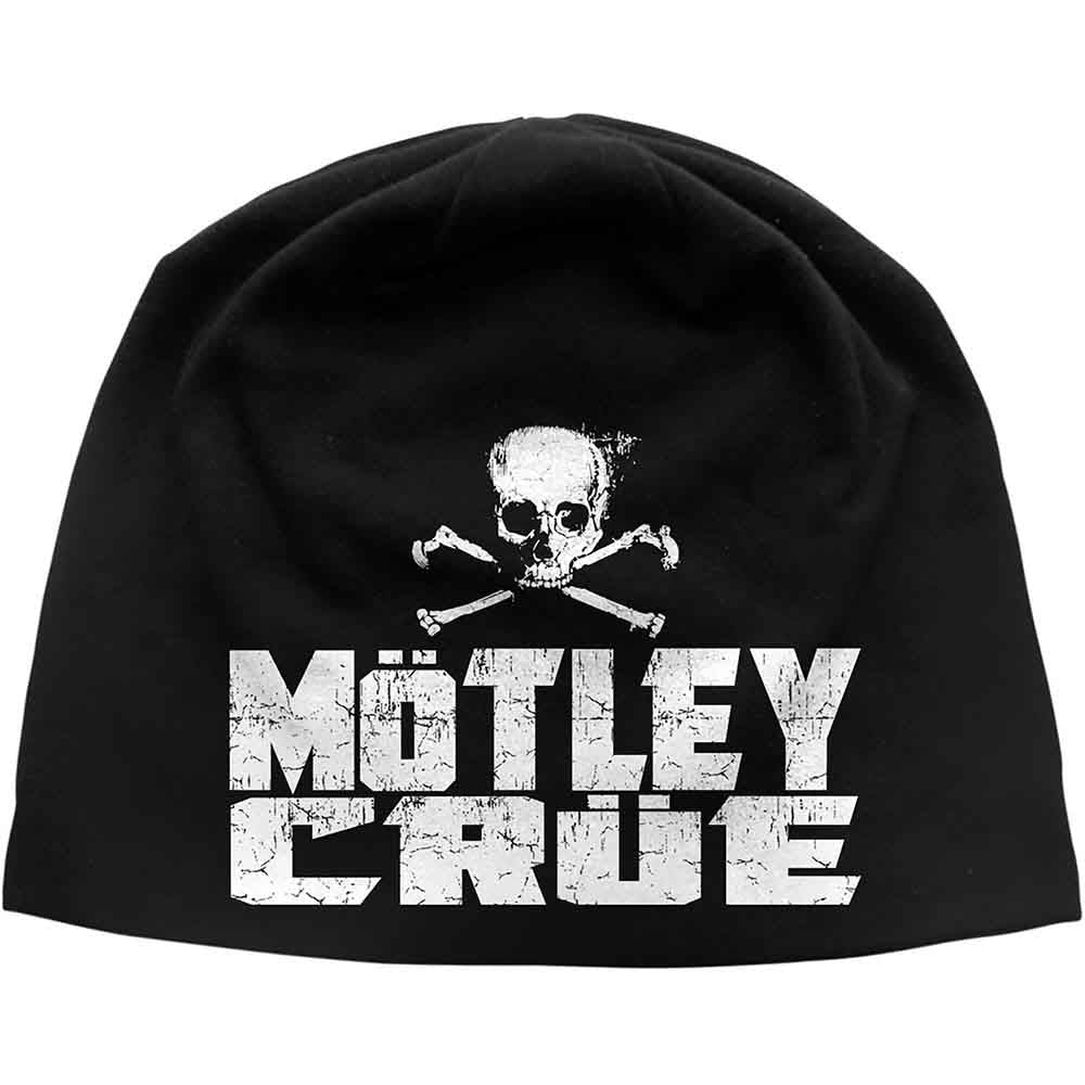 Motley Crue Skull Beanie Hat Officially Licensed