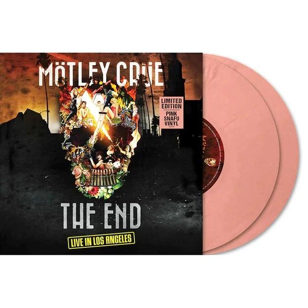 Motley Crue - The End: Live In Los Angeles (Limited Edition, Pink Snafu Colored Vinyl) (2 Lp's) Vinyl Record