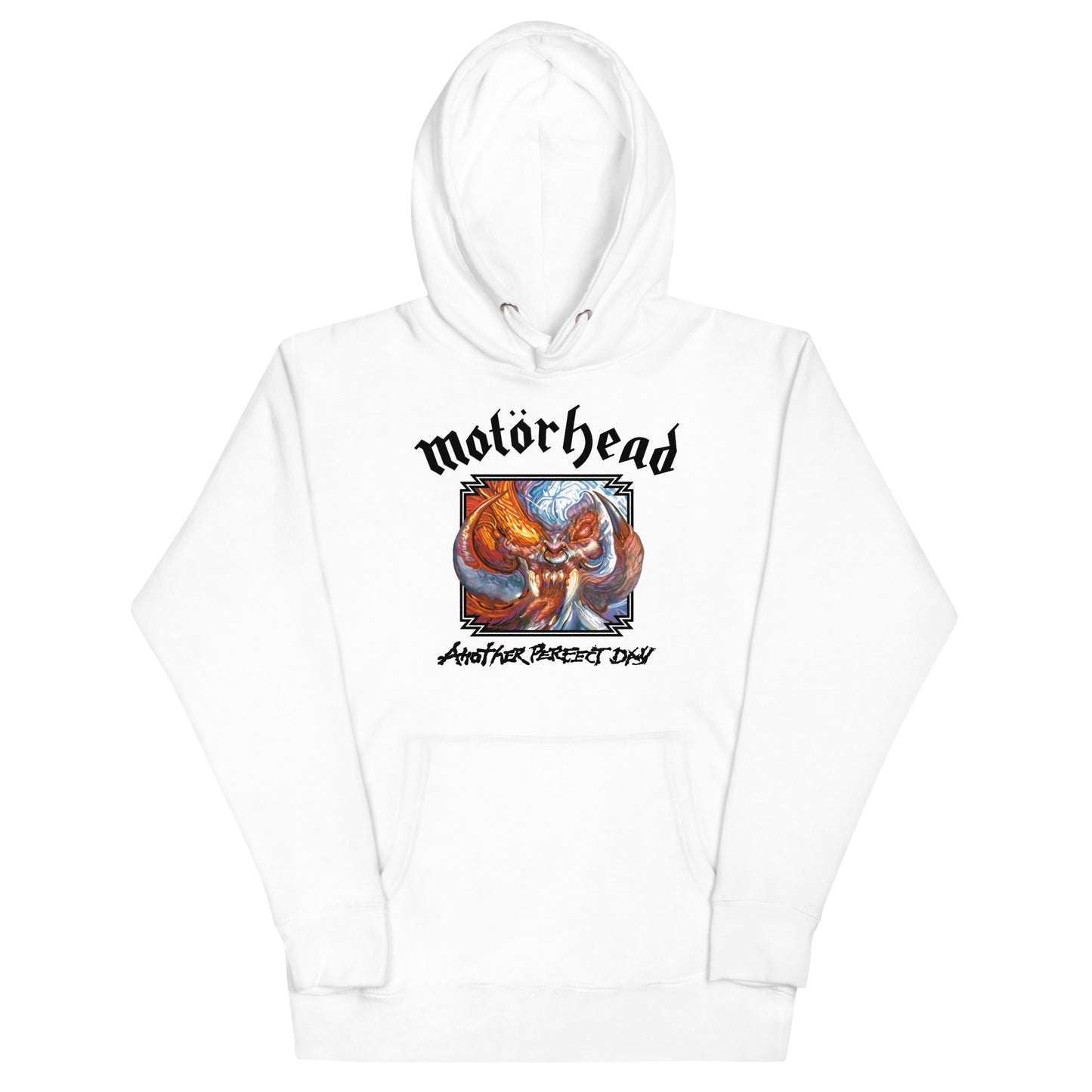 Motorhead Another Day Mens Officially Licensed Hoodie White