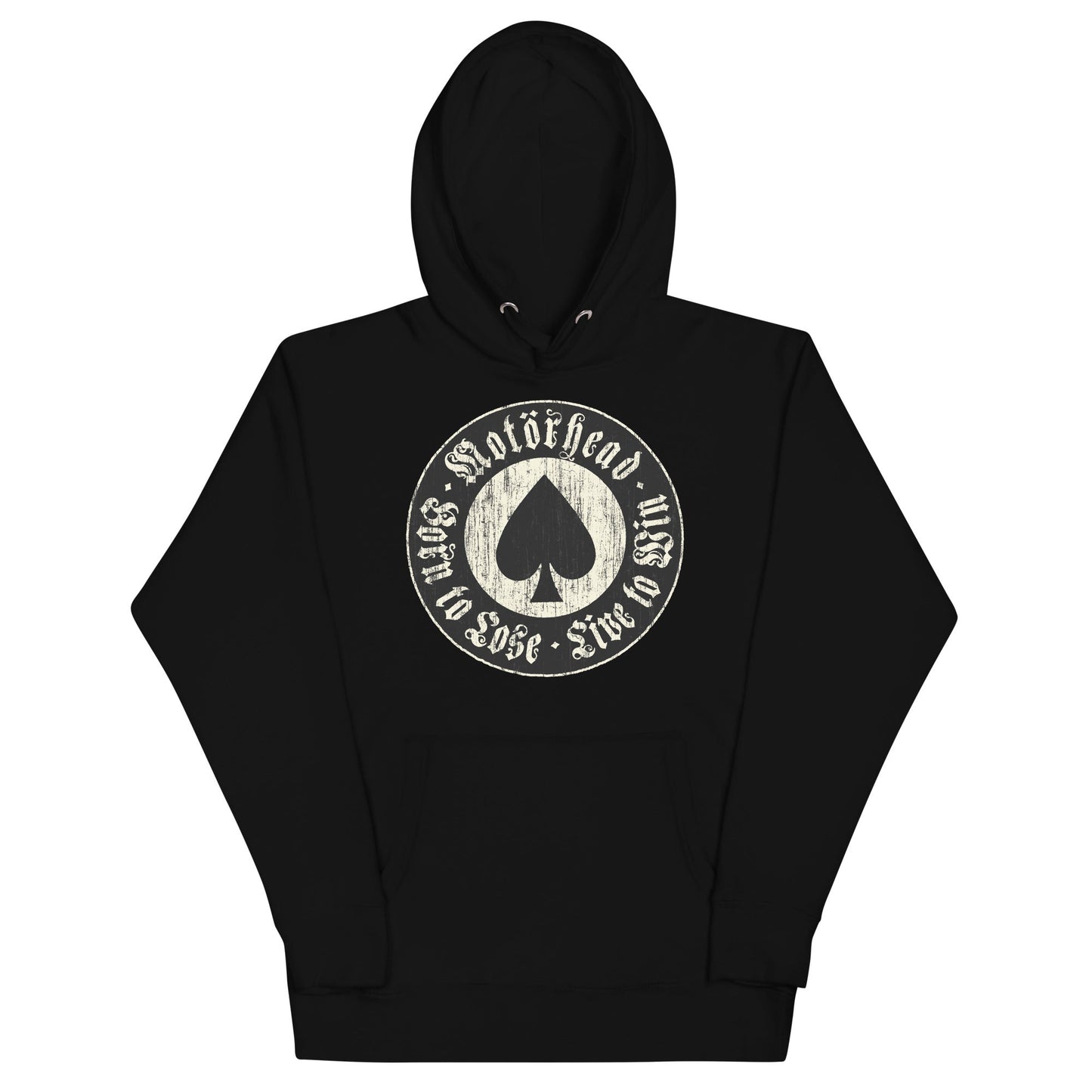 Motorhead Circle Logo Mens Officially Licensed Hoodie Black