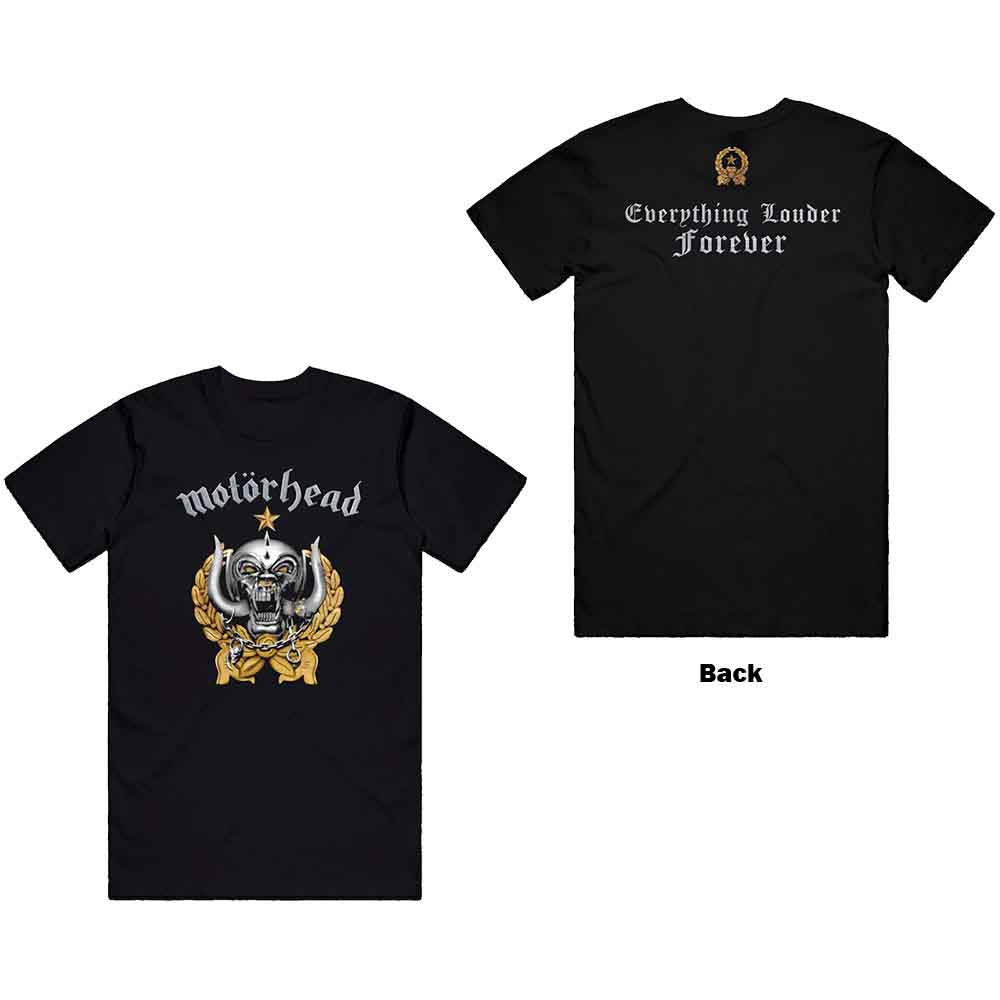 Motorhead Everything Louder Forever Mens T Shirt Officially Licensed
