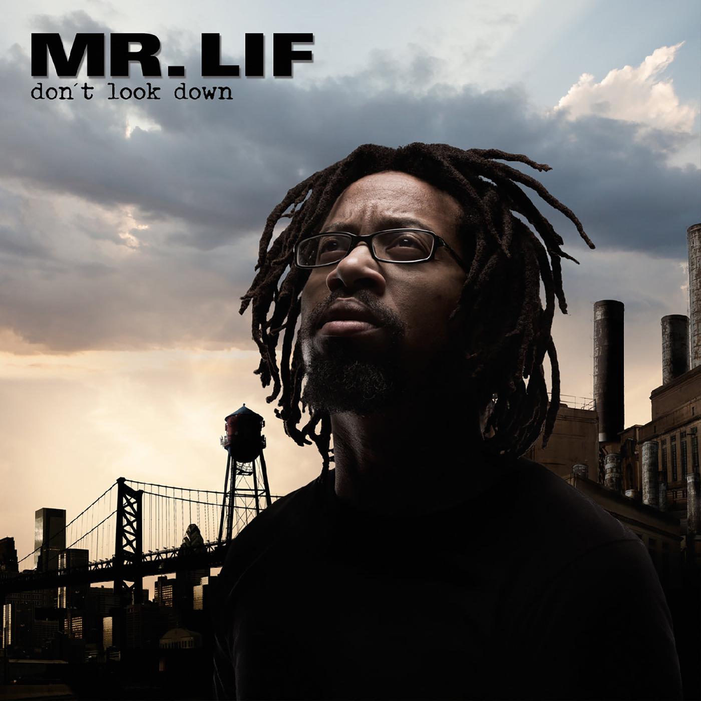 Mr. Lif - Don't Look Down (BLACK & GREY VINYL) Vinyl Record