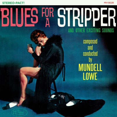 Blues for a Stripper (SHEER CYAN COLOR VINYL) Vinyl Record