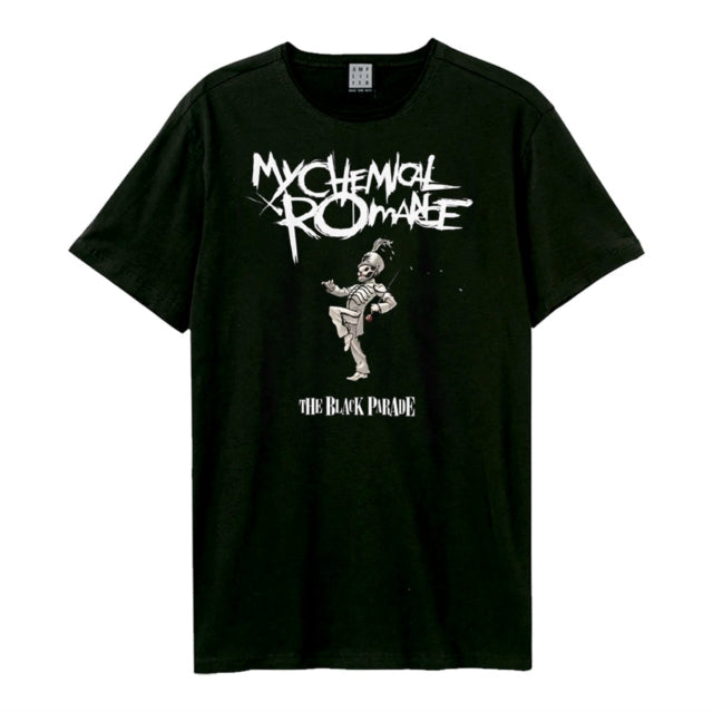 Amplified MY CHEMICAL ROMANCE - BLACK PARADE AMPLIFIED VINTAGE BLACK Mens T Shirt Officially Licensed