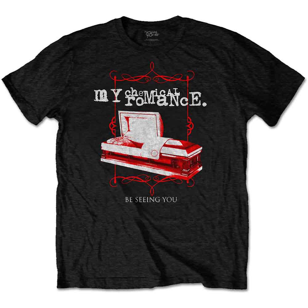 My Chemical Romance Coffin Mens T Shirt Officially Licensed