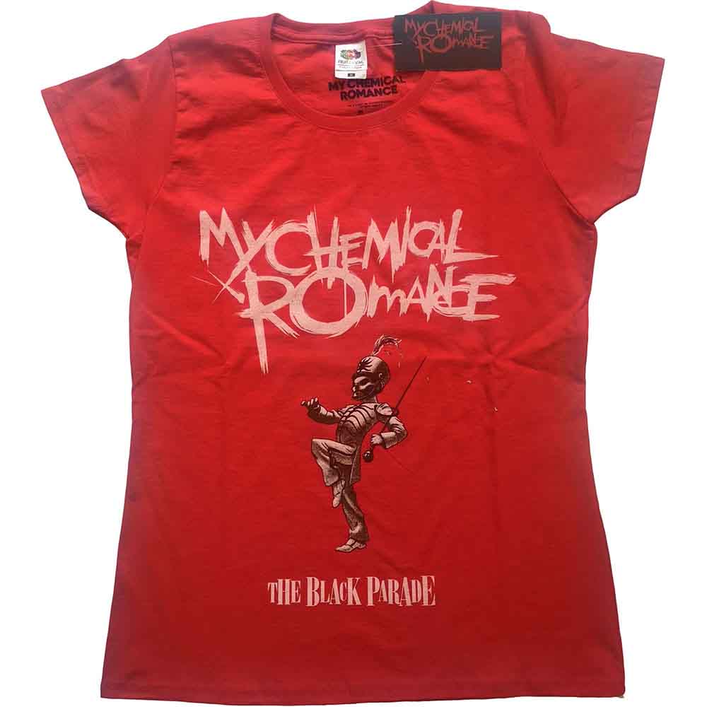 My Chemical Romance The Black Parade Cover Womens T Shirt Officially Licensed