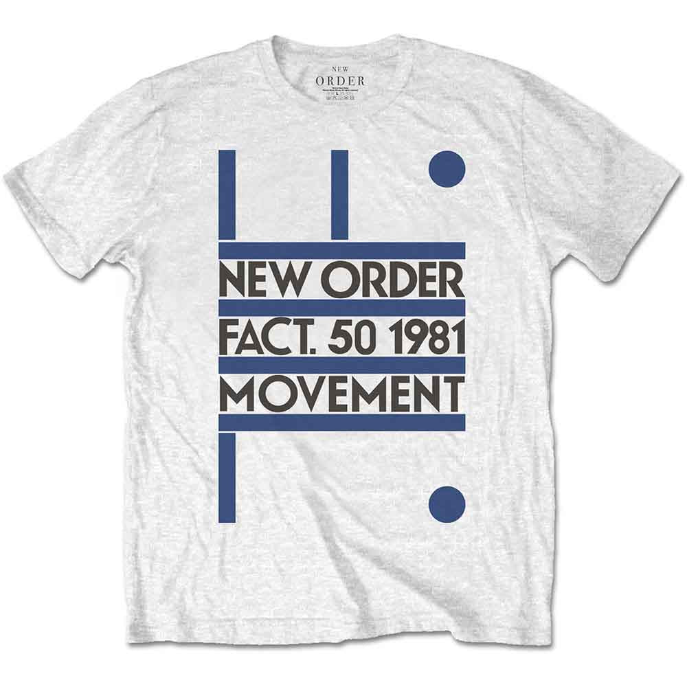 New Order Movement Mens T Shirt Officially Licensed