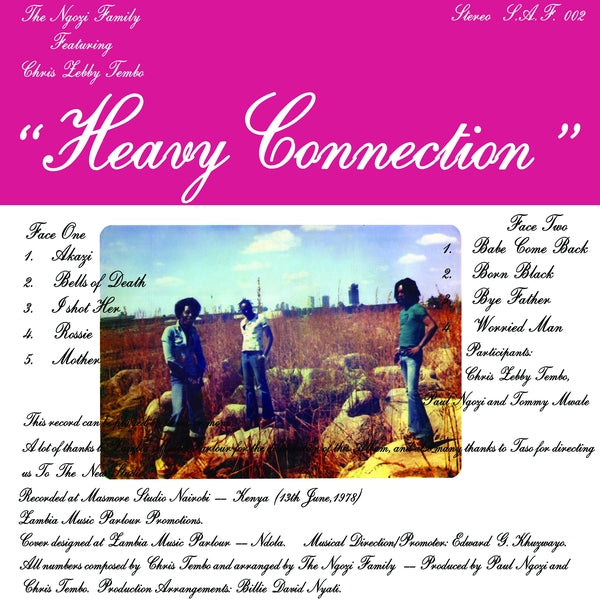 NGOZI FAMILY - Heavy Connection Vinyl Record