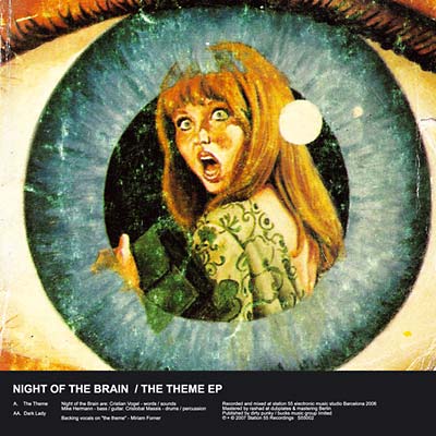 NIGHT OF THE BRAIN - The Theme EP Vinyl Record