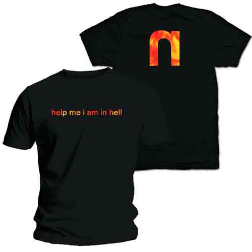 Nine Inch Nails Help Me Mens T Shirt Officially Licensed