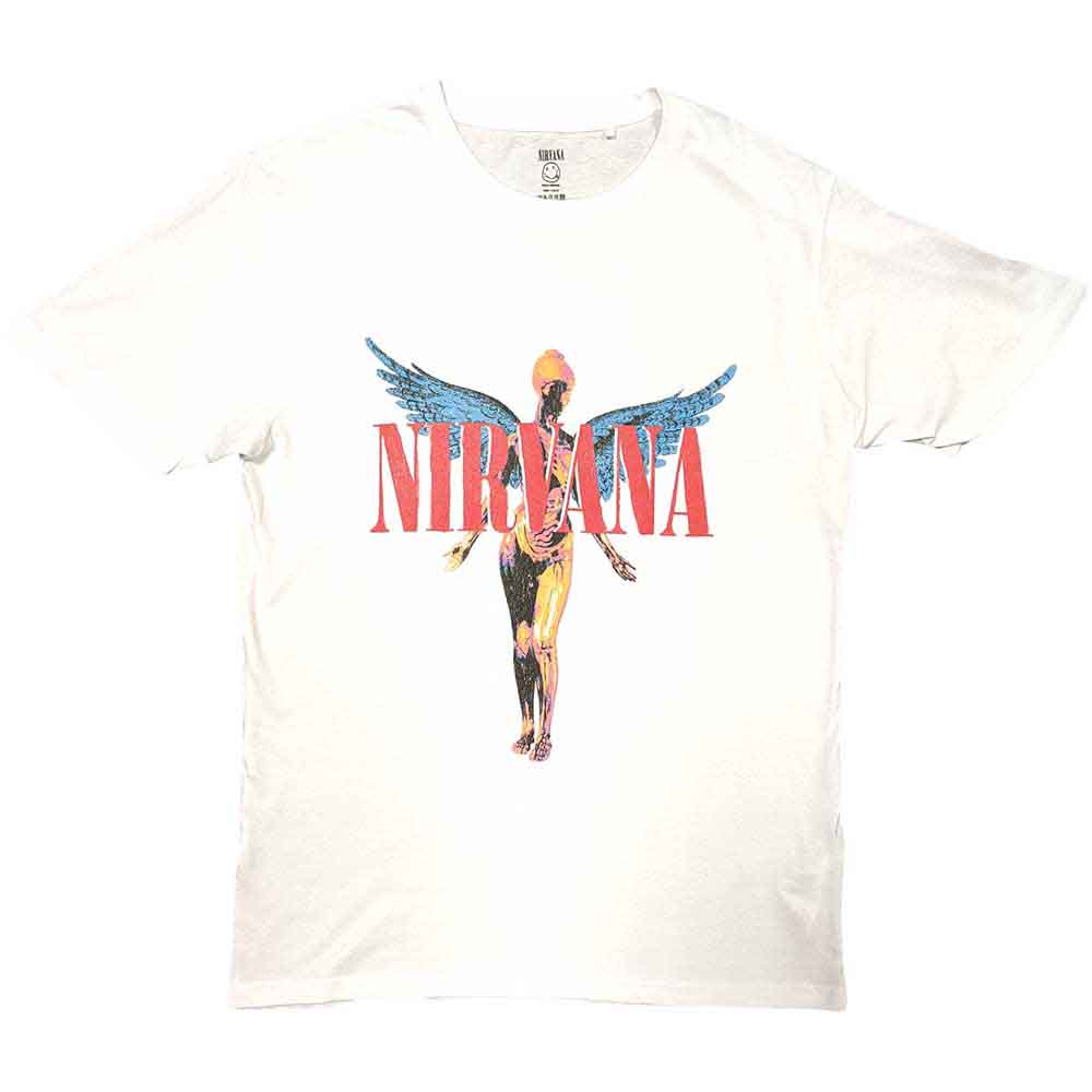 Nirvana Angelic Mens T Shirt Officially Licensed