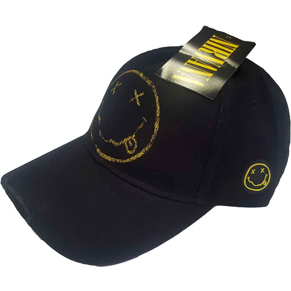 Nirvana Happy Face Hat Officially Licensed