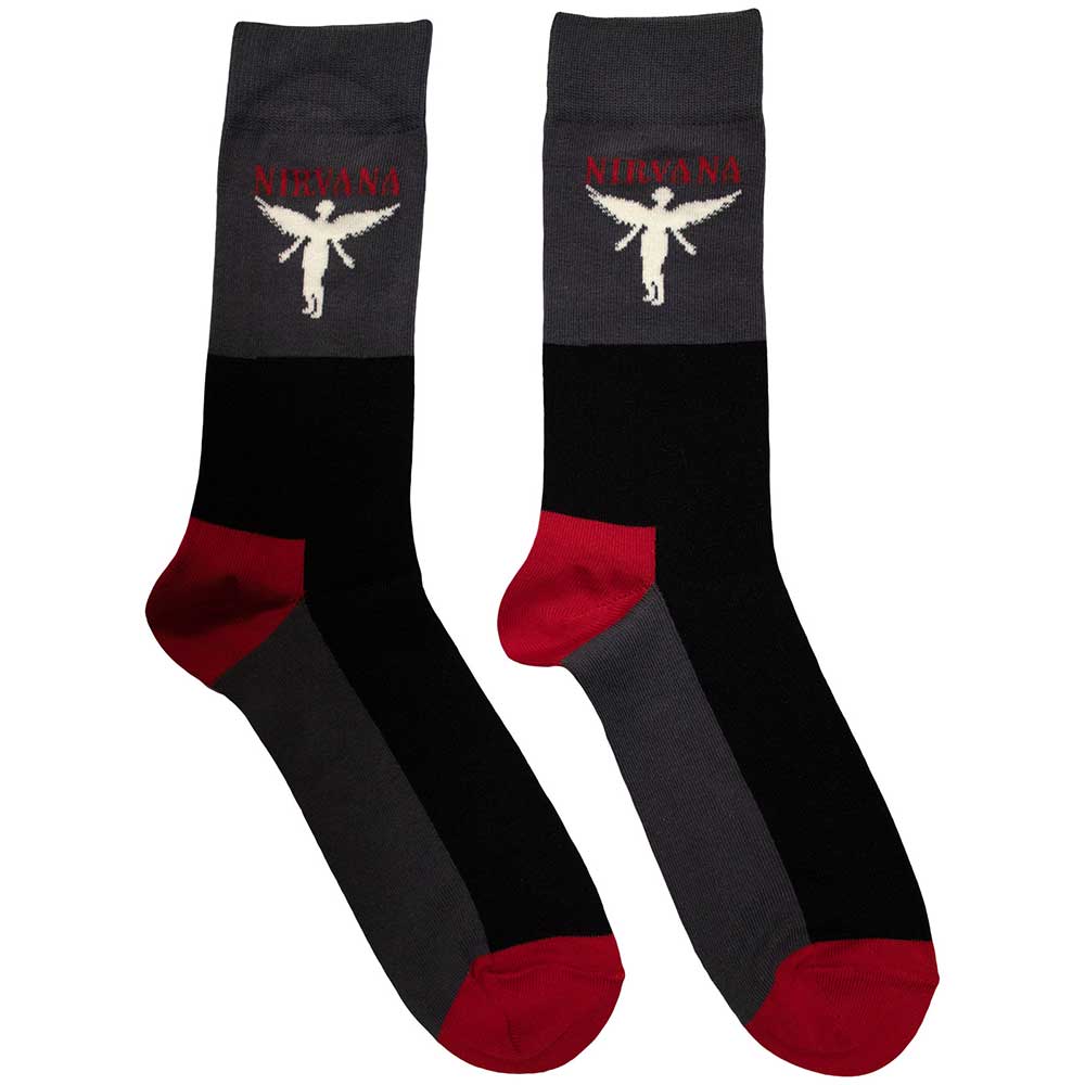 Nirvana In Utero Socks Officially Licensed