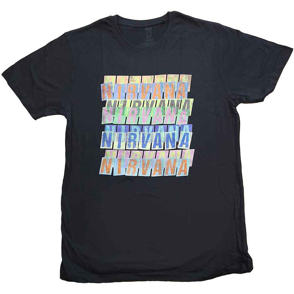Nirvana Repeat Mens T Shirt Officially Licensed