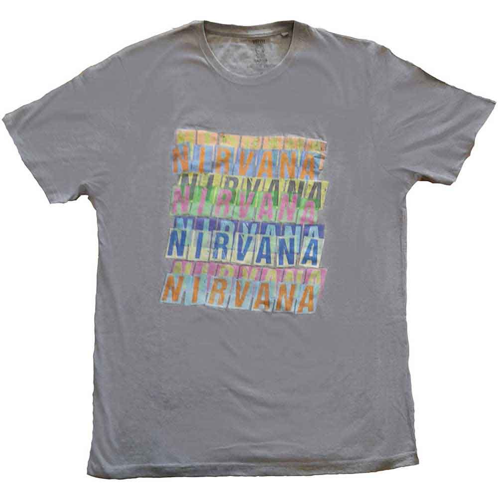 Nirvana Repeat Mens T Shirt Officially Licensed