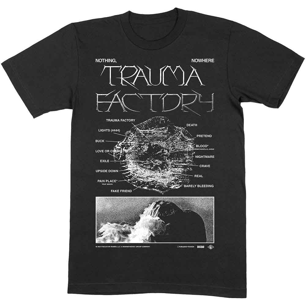 Nothing,Nowhere Trauma Factor V.2 Mens T Shirt Officially Licensed