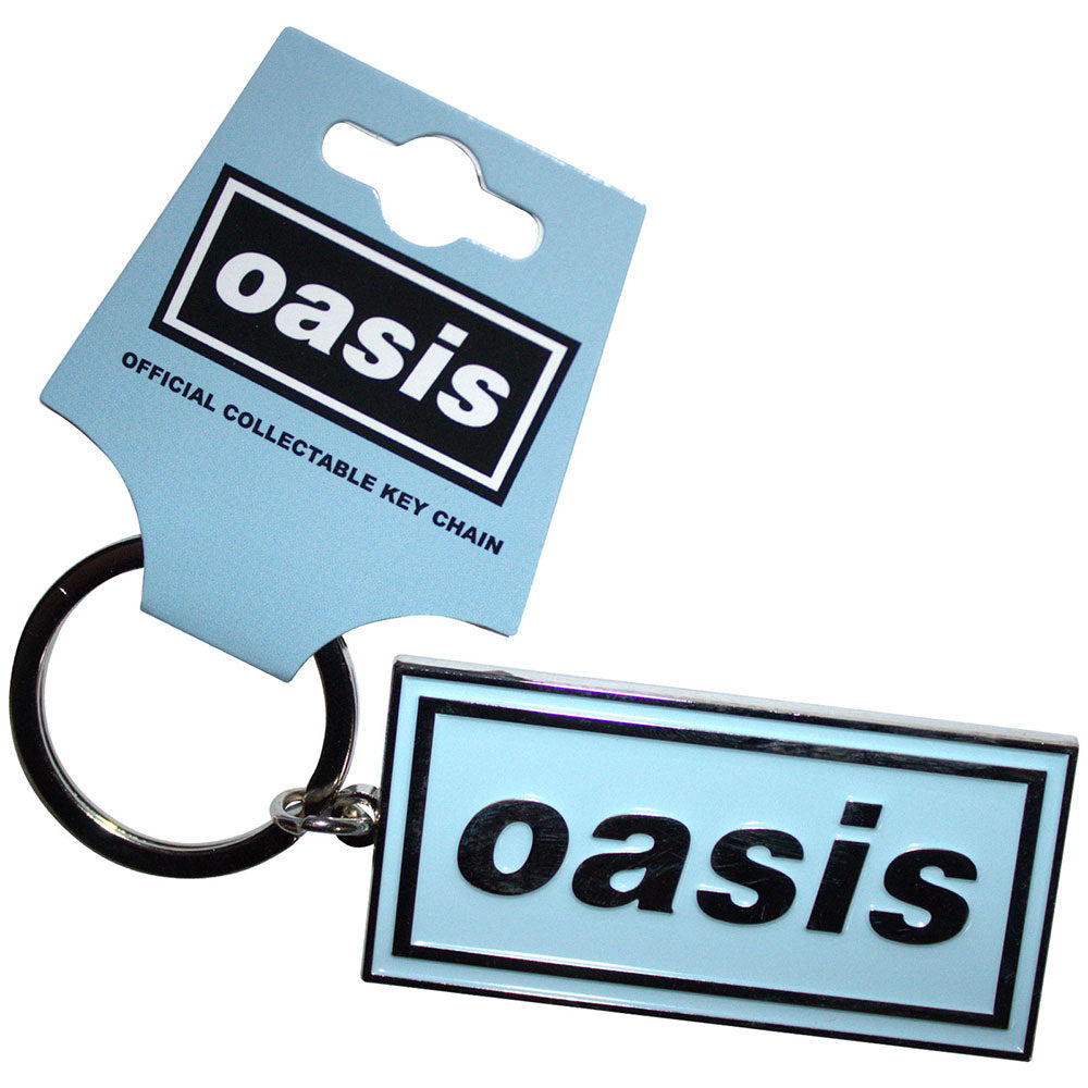 Oasis Logo Sky Blue Keychain