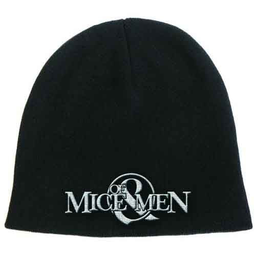 Of Mice & Men Logo Beanie Hat Black Officially Licensed