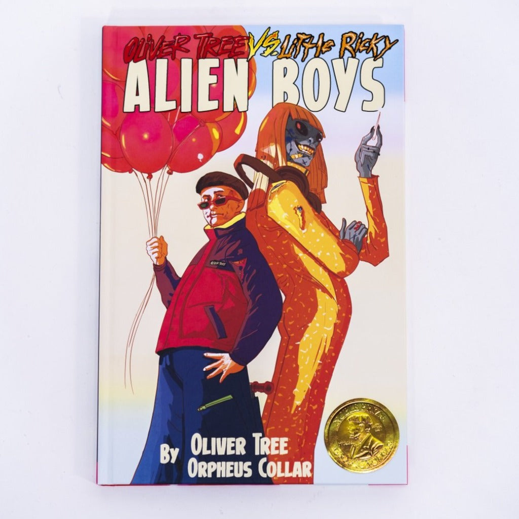 Oliver Tree vs Little Ricky Alien Boys Deluxe Book