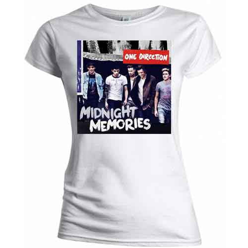 One Direction Midnight Memories Womens T Shirt Officially Licensed