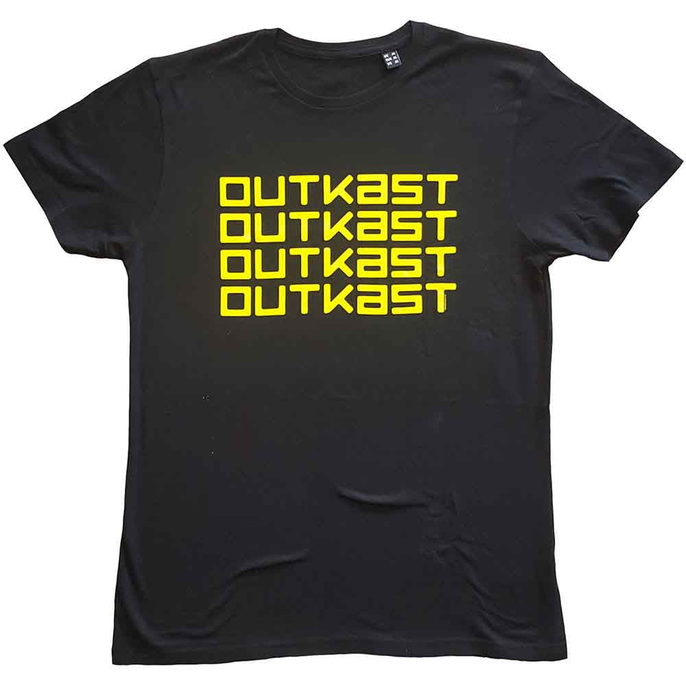 Outkast Logo Repeat Mens T Shirt Officially Licensed