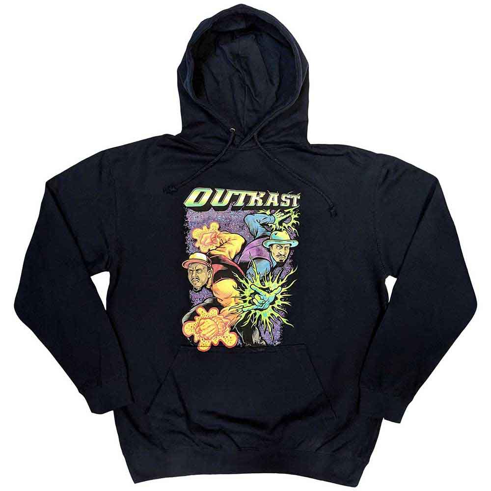 Outkast Superheroes Hoodie Sweatshirt Officially Licensed