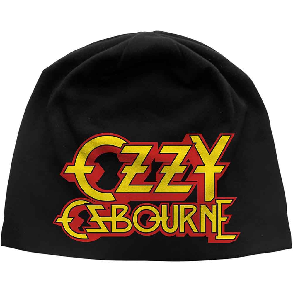 Ozzy Osbourne Logo Beanie Hat Officially Licensed