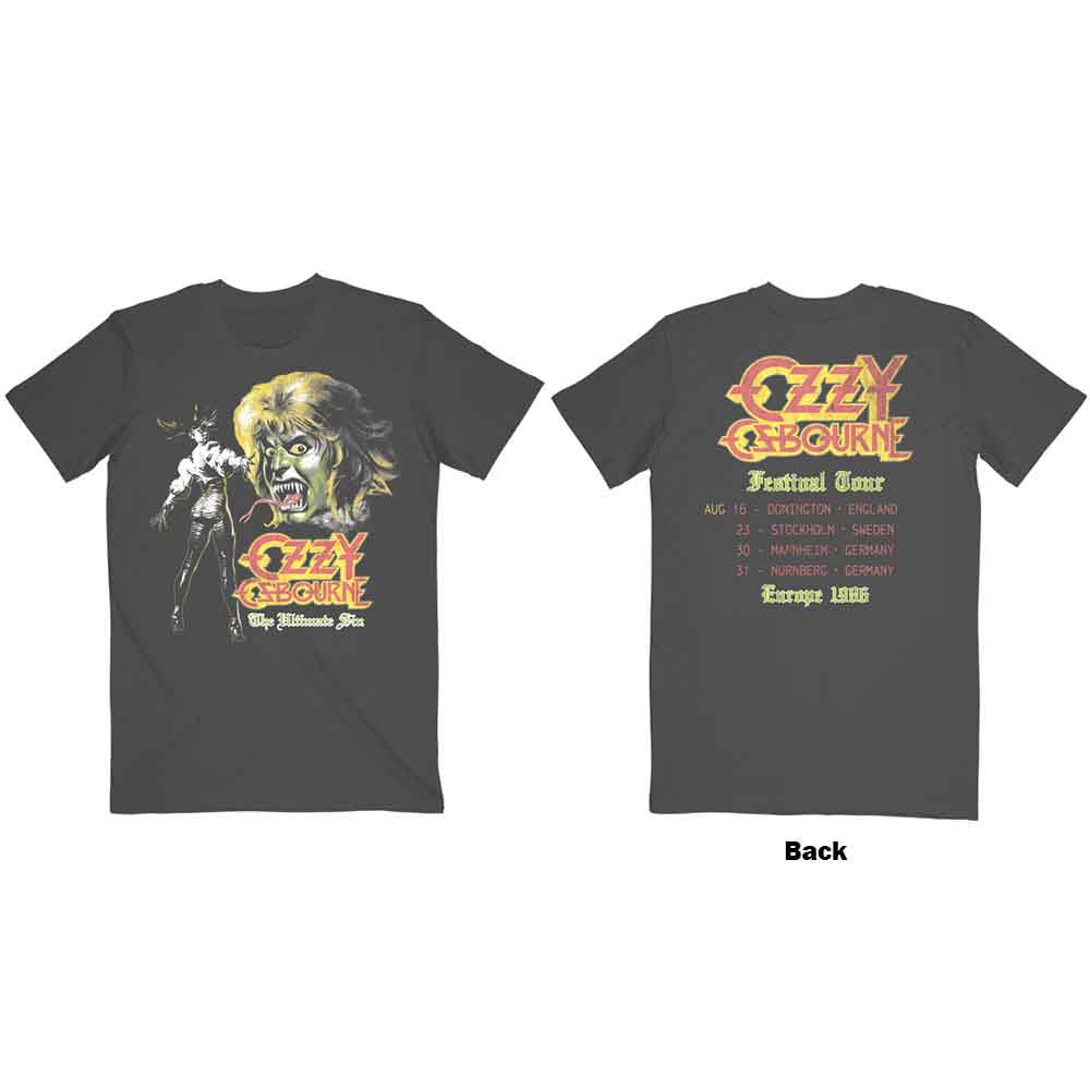 Ozzy Osbourne Ultimate Remix Mens T Shirt Officially Licensed