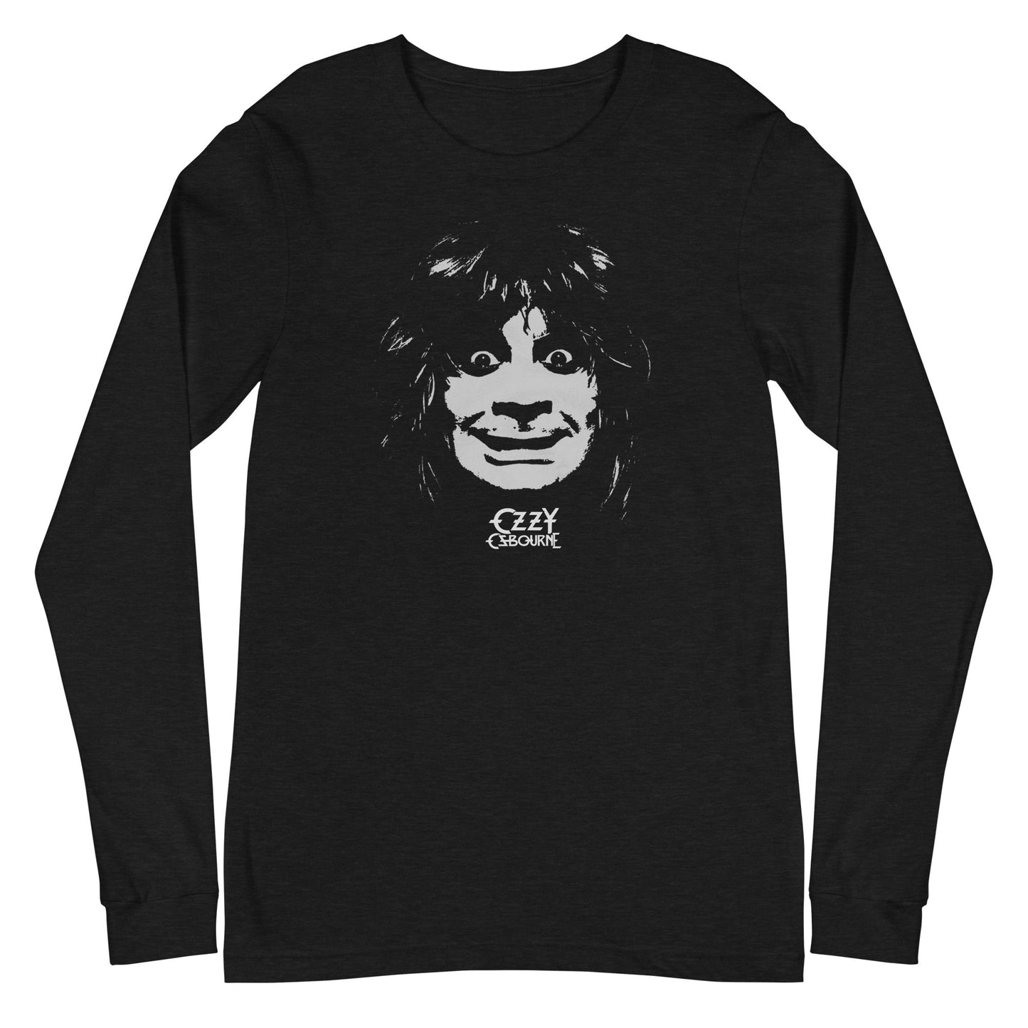 Ozzy Osbourne Smile Mens Long Sleeve T Shirt Black