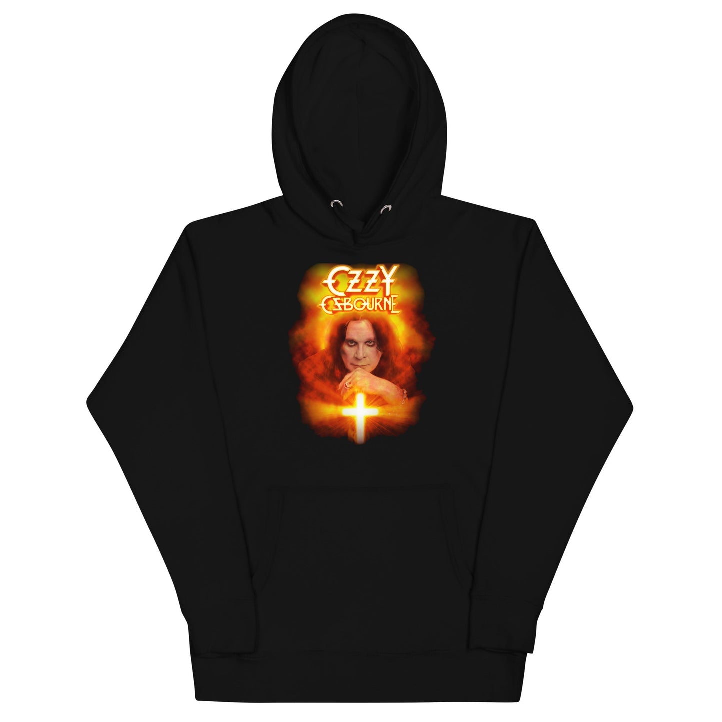 Ozzy Osbourne Bow Down Mens Officially Licensed Hoodie Black