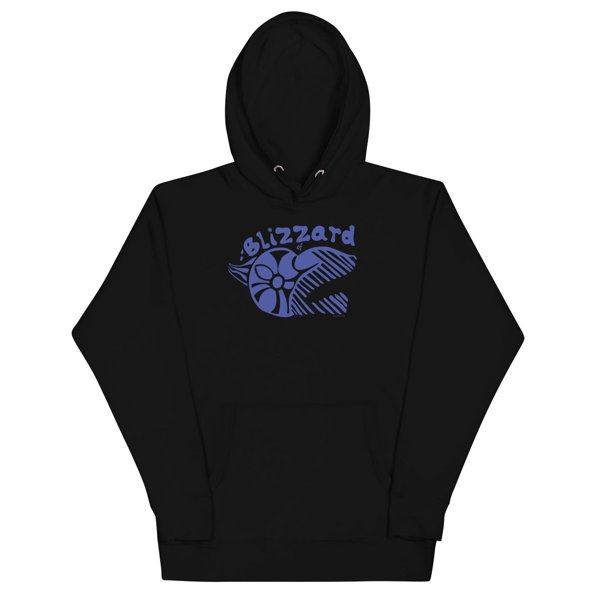Ozzy Osbourne Blizzard of Art Mens Officially Licensed Hoodie Black