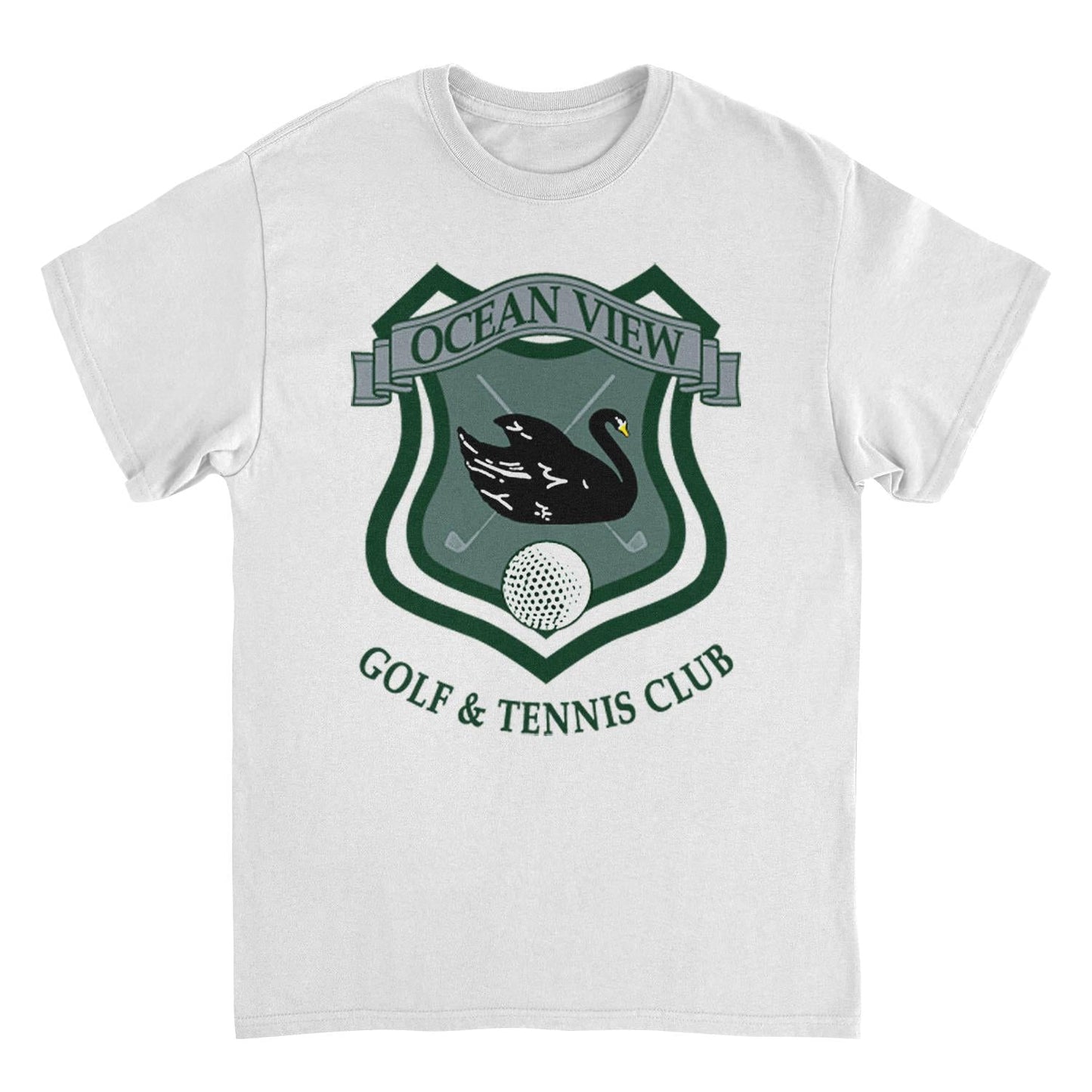 Curb Your Enthusiasm Ocean View GTC Mens T Shirt White Officially Licensed