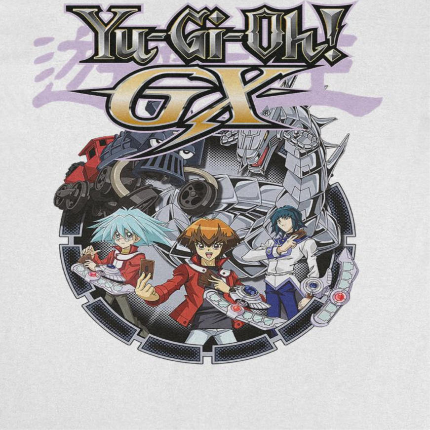 Yu-Gi-Oh GX Mens T Shirt White Officially Licensed