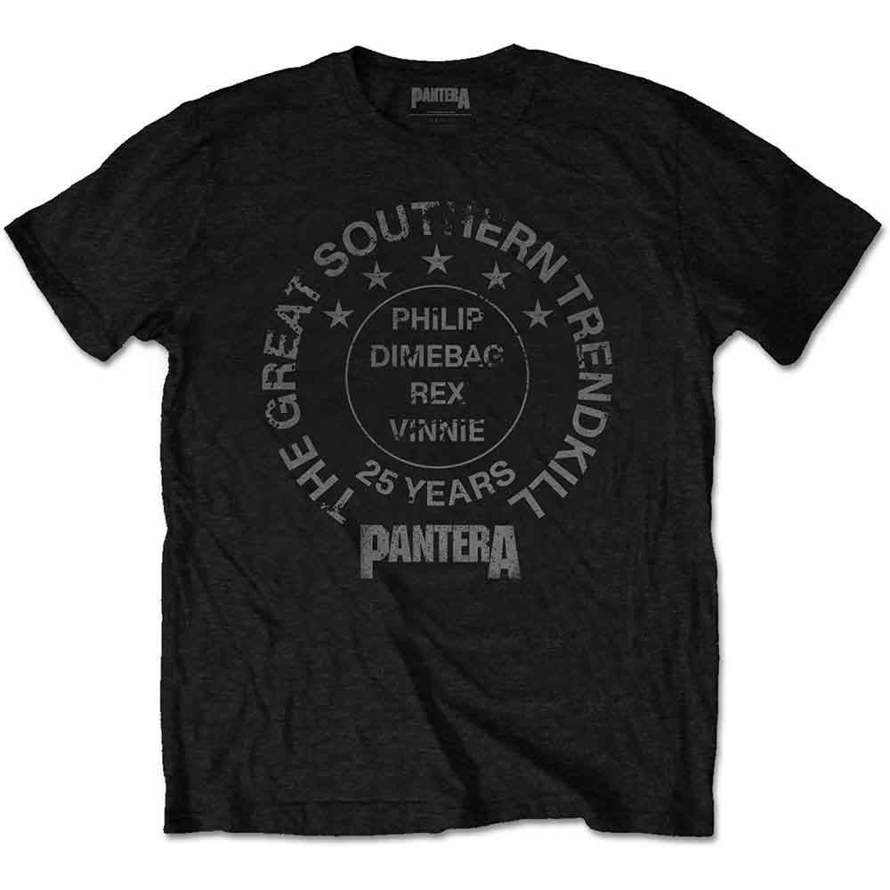 Pantera 25 Years Trendkill Mens T Shirt Officially Licensed