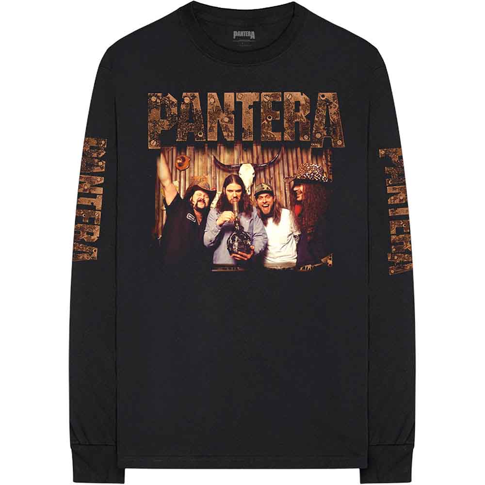 Pantera Bong Group Long Sleeve Shirt Officially Licensed