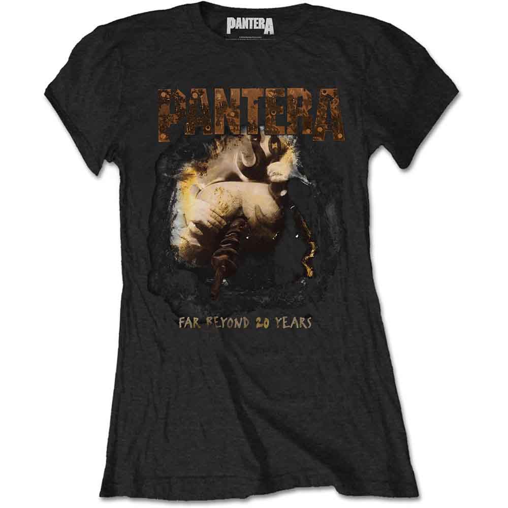 Pantera Original Cover Womens T Shirt Officially Licensed