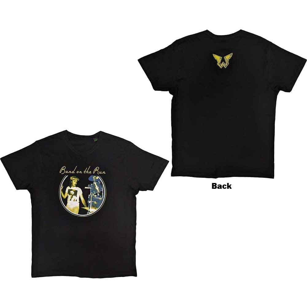 Paul McCartney Band On The Run Paul Mens T Shirt Officially Licensed