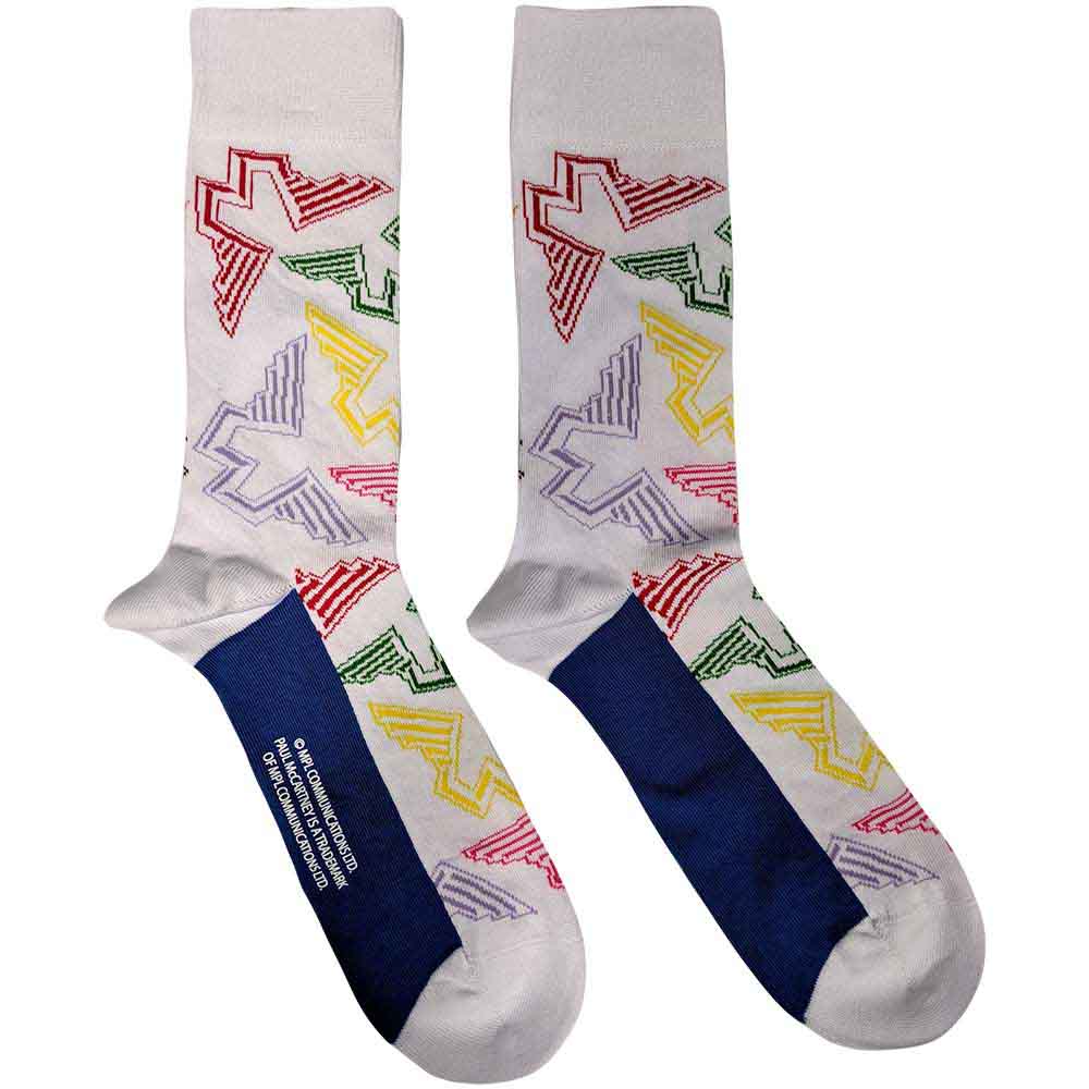 Paul McCartney Wings Logos Socks Officially Licensed