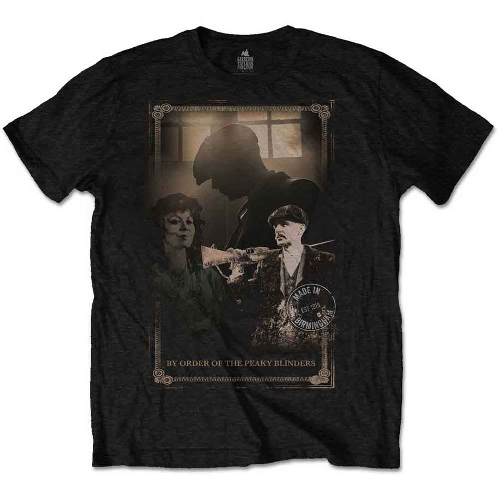 Peaky Blinders Shotgun Mens T Shirt Officially Licensed