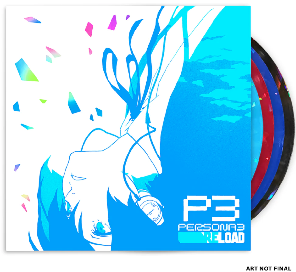 ATLUS SOUND TEAM - Persona 3 Reload (4LP Box Set, Holographic Broken Glass Vinyl) Vinyl Record